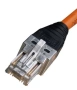 LAN CAT7 GG45 Nexans НОВ 2м кабел, снимка 1
