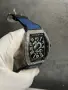 Franck Muller Yachting Dragon Мъжки Часовник С Кварцов Механизъм Сребърен Код Chronolux52, снимка 1