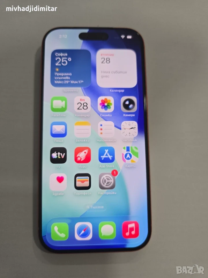 ***КАТО НОВ*** iPhone 17 Pro 256GB- 100%BH, снимка 1