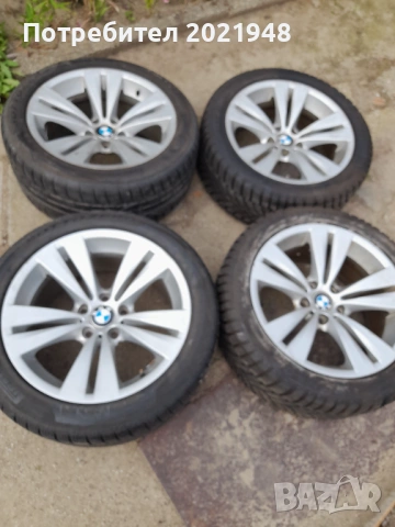 Продава алуминиеви джанти за BMW X5 спорт пакет,18 цола и гуми 275 40 18 и 245 45 18 цола, снимка 10 - Гуми и джанти - 54741113