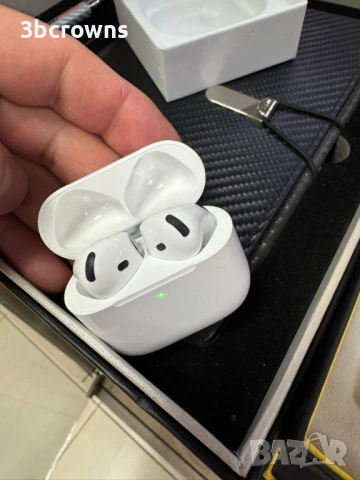 Слушалки APPLE AIRPODS 4TH GEN БЕЗЖИЧНА ВРЪЗКА, бели, снимка 7 - Слушалки, hands-free - 54006460