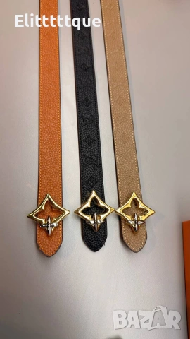 колани от естествена кожа в кутия Louis Vuitton , снимка 4 - Колани - 54892667