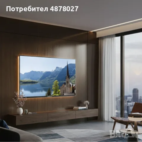 Телевизор Rancore T-55-S-14 – 55 инча 4K Android Smart TV с Wi-Fi, черен, снимка 6 - Телевизори - 55657907