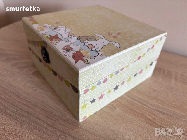 Кутия за бебешки спомени/ съкровища, снимка 4 - Други - 30261081