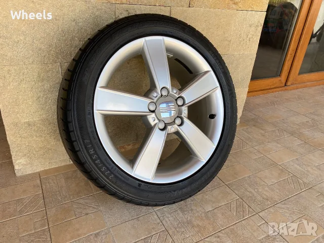 17" 5x112 Seat Original, снимка 3 - Гуми и джанти - 55664208