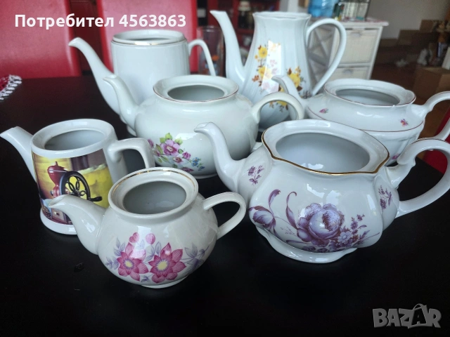 Чайници без капаци