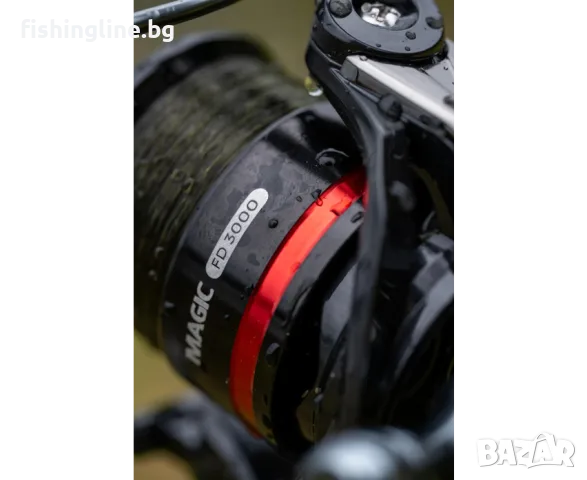 Zebco Magic Spin FD 1000 / 2000 / 3000 – спининг макара с преден аванс, снимка 4 - Макари - 55391911