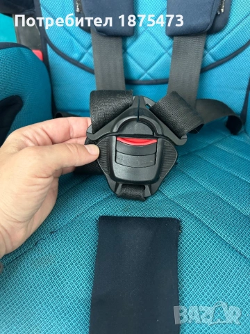 RECARO Стол за кола 9-36 кг YOUNG SPORT HERO XENON BLUE, снимка 9 - Столчета за кола и колело - 54572220