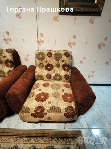 ПОДАРЯВАМ холна гарнитура , снимка 8 - Дивани и мека мебел - 54091969