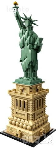 НОВО ЛЕГО 21042 АРХИТЕКТУРА - Статуята на свободата  LEGO 21042 Architecture Statue of Liberty 21042, снимка 2 - Конструктори - 55108515