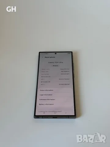 Samsung Galaxy S24 Ultra 512 GB Titanium Black| Перфектен технически, снимка 3 - Samsung - 55533215
