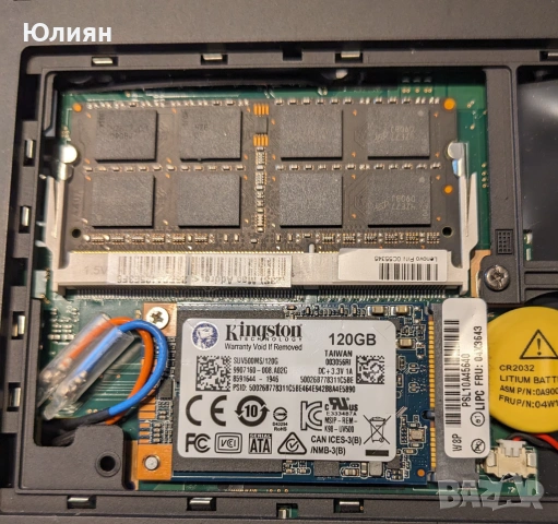 ssd KINGSTON  Msata SSD 3.5 120GB , снимка 4 - Твърди дискове - 54794616