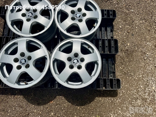 4бр.Оригинални алуминиеви джанти 14цола 5x100 за Skoda,Vw,Seat, снимка 4 - Гуми и джанти - 54892634