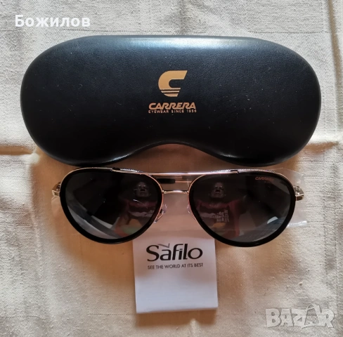 МЪЖКИ ЛУКСОЗНИ СЛЪНЧЕВИ ОЧИЛА CARRERA SUNGLASSES 1044/S 086, снимка 3 - Слънчеви и диоптрични очила - 54553956