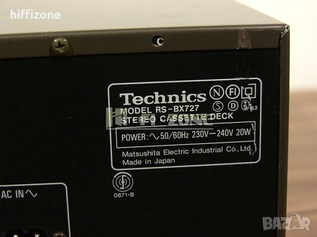 ДЕК  Technics rs-bx727 /2 , снимка 8 - Декове - 54342542
