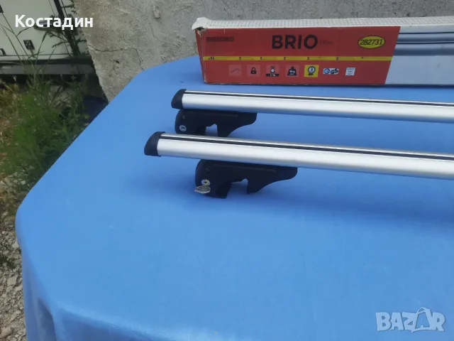 багажник-греди-релси-рейки MENABO BRIO 120 см , снимка 3 - Аксесоари и консумативи - 55344869