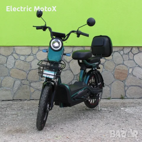 Електрически двуместен скутер – велосипед със 20″ гуми, 1200W, 60V/20Ah, снимка 2 - Мотоциклети и мототехника - 55411694