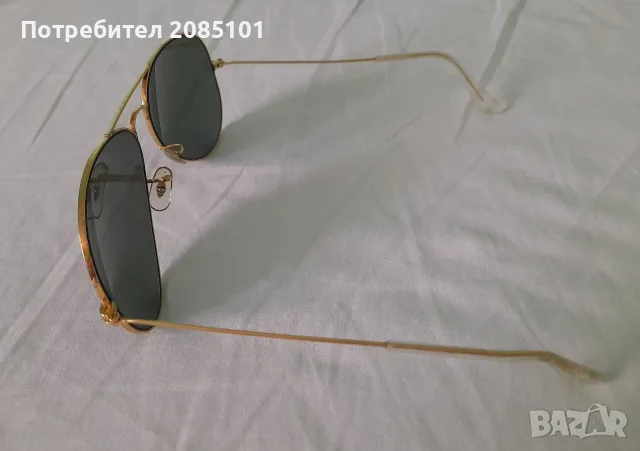 Оригинални слънчеви очила Ray-Ban Aviator USA (Винтидж B&L), снимка 4 - Слънчеви и диоптрични очила - 55332949