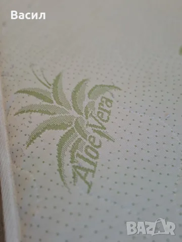 Матрак за спалня Aloe vera двулицев 200/160, снимка 3 - Матраци - 55614238