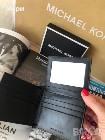 Michael Kors Нов Мъжки Портфейл, снимка 6 - Портфейли, портмонета - 54939445