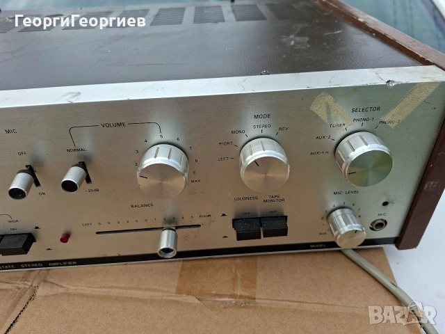 Monacor sa 800., снимка 3 - Ресийвъри, усилватели, смесителни пултове - 54087540