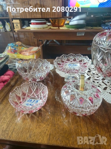 Сервиз оловен кристал , снимка 4 - Сервизи - 54902323