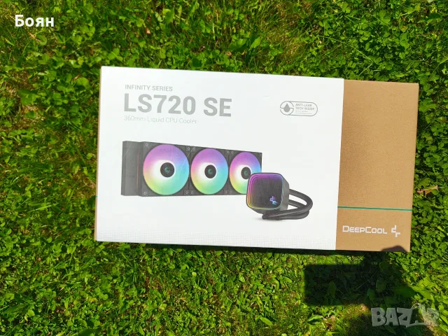 Водно Охлаждане DeepCool LS720 SE (360mm).
