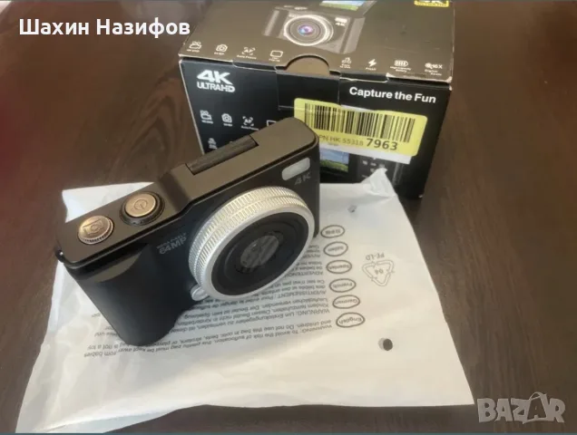 Компактен дигитален фотоапарат, снимка 2 - Фотоапарати - 55397581