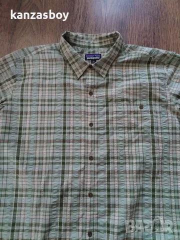 Patagonia M'S Puckerware Men's Shirt - страхотна мъжка риза КАТО НОВА 2ХЛ, снимка 4 - Ризи - 55563635