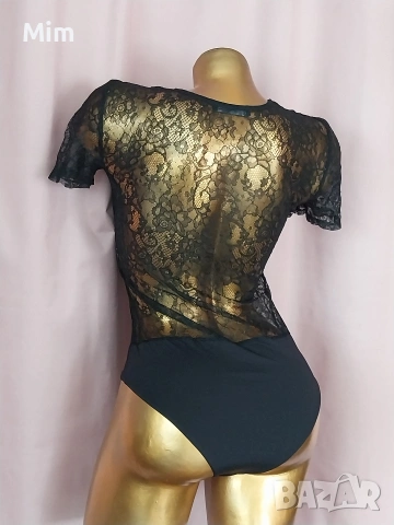 ZARA S/M Черни ,дантелени ,бодита , снимка 9 - Корсети, бюстиета, топове - 54273759