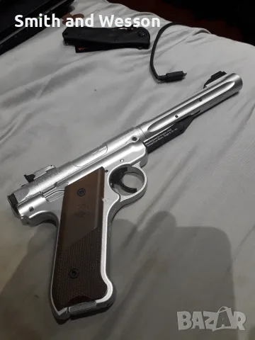 Въздушен пистолет Ruger Mark 4 Hunter ,3,5 joules ! , снимка 3 - Въздушно оръжие - 55630442