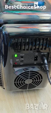 Мини хладилник BEICHEN за 4 л / 6 кутии, тих малък хладилник с 7 RGB, снимка 5 - Хладилници - 55608306