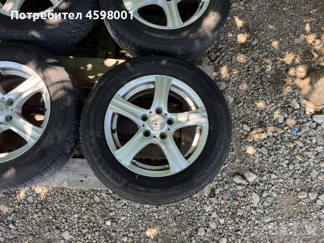 4бр.Алуминиеви джанти 15цола 5x112 за Vw Golf 5,6,Touran,Caddy,Skoda Octavia,Seat Altea,Audi A3, снимка 4 - Гуми и джанти - 55381736
