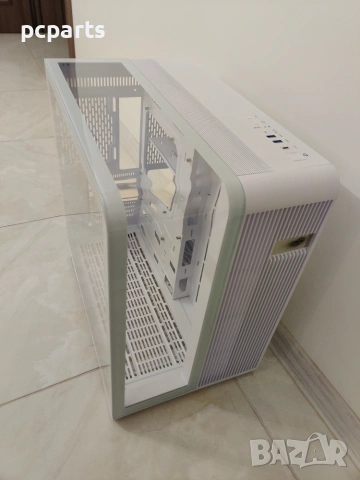 Кутия 1stPlayer RT7 White Case ATX LED display