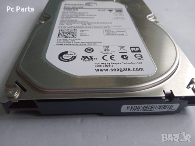 Хард диск Seagate Barracuda 1TB 7200 rpm., снимка 2 - Твърди дискове - 54380286