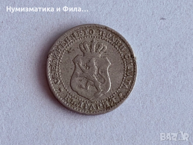 2½ стотинки  1888, снимка 2 - Нумизматика и бонистика - 54877943