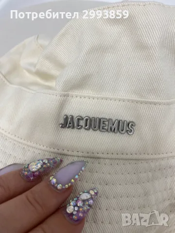 шапка JACQUEMUS Le Bob Artichaut bucket hat, снимка 2 - Шапки - 55349740