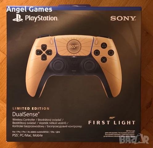 Sony DualSense 007 First Light Limited Edition PS5 – чисто нов, запечатан, 2 г. гаранция