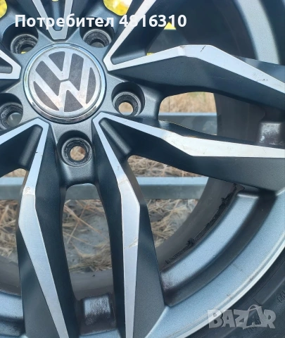 205 50 17 Джанти с гуми vw audi , снимка 2 - Гуми и джанти - 54727739