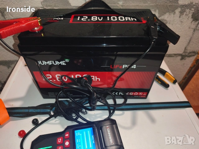 Lifepo4 батерии 3бр 12v100Ah, снимка 5 - Друга електроника - 54897238