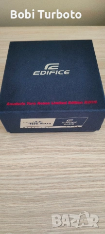 Casio edifice Toro Rosso Limited edition 2019!, снимка 2 - Мъжки - 55219122