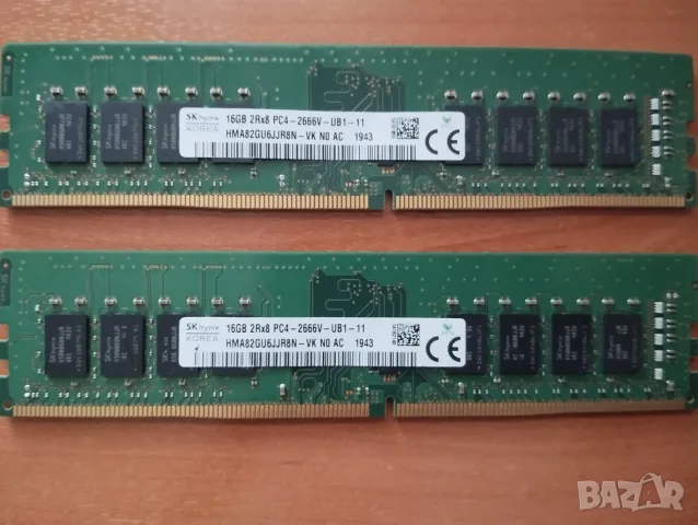 Комплект  DDR4 32Gb (2 x 16Gb) 2666MHz Hynix, снимка 2 - RAM памет - 55428948