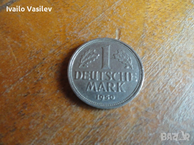 1 Deutsche Mark 1950 Монета