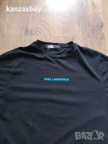 karl lagerfeld - страхотна мъжка тениска XL КАТО НОВА , снимка 3 - Тениски - 55443441