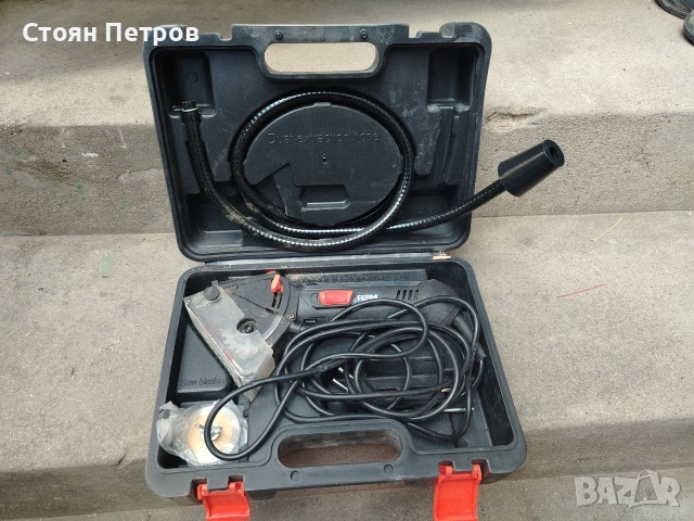 Циркуляр прецизен Ferm 54.8мм 400W , снимка 5 - Циркуляри - 54170401