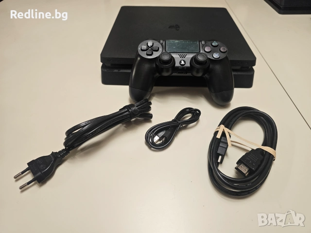 PlayStation 4 Slim 1TB / Плейстейшън 4 Слим — РЕПАСТИРАН, 1TB Памет (+ 1г. Гаранция) 