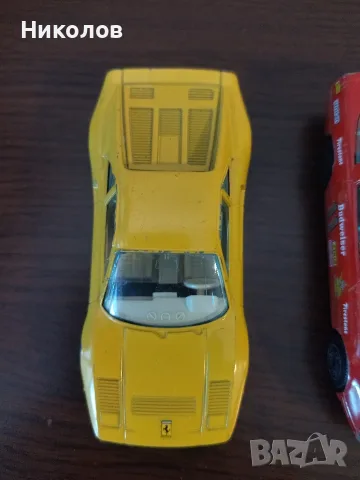 Продавам колички 1:43 Bburago Made in Italy 80s, снимка 4 - Колекции - 55609994