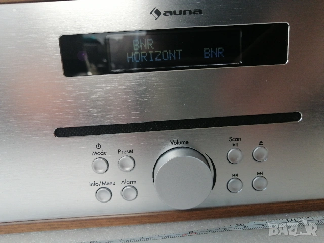 FM, DAB+, Bluetooth, USB, CD радиоприемник AUNA Silver Star, снимка 9 - Аудиосистеми - 54447653