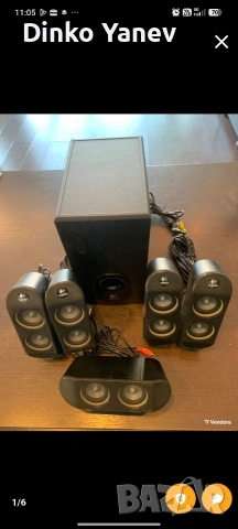 Продавам Logitech X 530, снимка 4 - Аудиосистеми - 54509765