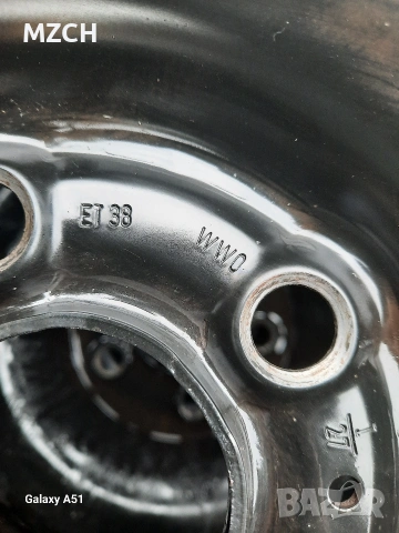 тенекиени джанти с гуми летни , снимка 8 - Гуми и джанти - 54059866